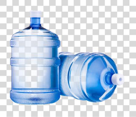 下载 两个 大的 水 Bottle PNG file