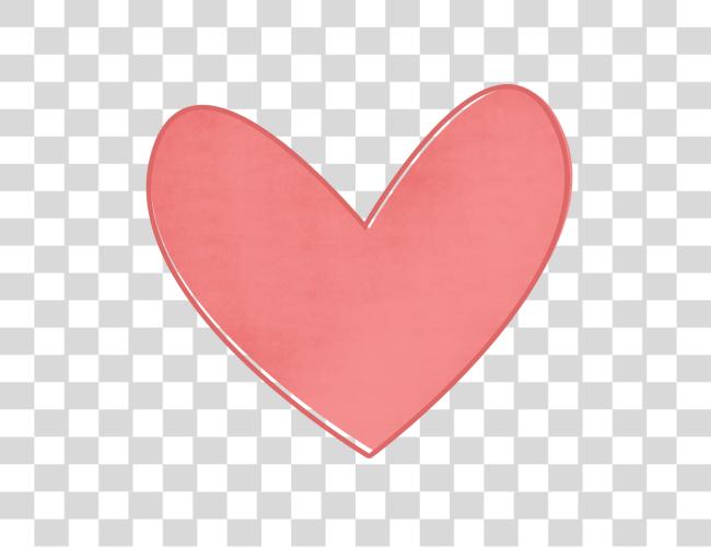 Download Heart Shape Love Symbol Romantic Icon Clip Art