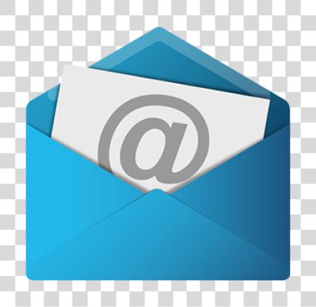 Download azul Email PNG file