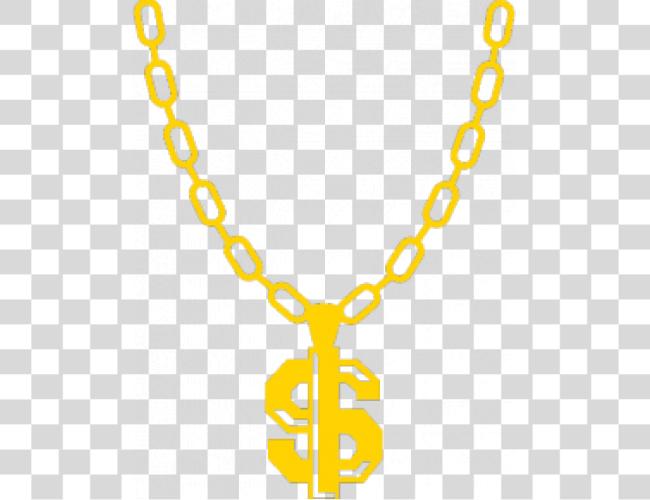 Download Thug Life Chain Dollar Sign Chain Clip Art