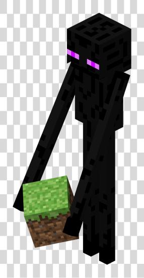 下载 Minecraft Enderman PNG file