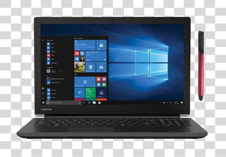 Download toshiba laptop with pen PNG file