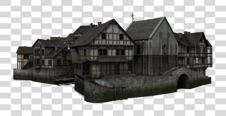 Download Village Medieval PNG file