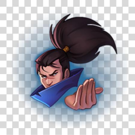 下载 yasuo leagueoflegends Dabbing Penguin League Emote PNG file