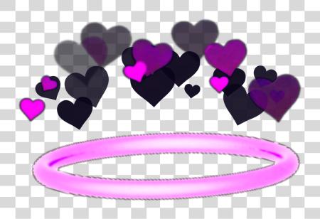 Download Memezasf Halo Crown Hearts Heart Crown Snap Hat Emoji PNG file