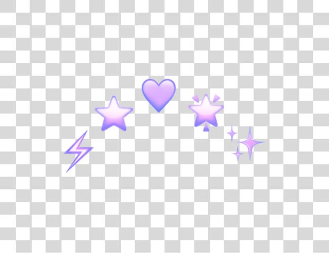 Download Purple Crown Crowns Emoji Emoji Aesthetic Tumblr Aesthetic Heart Emoji Clip Art