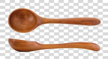 Download Ladle pasta cuchara madera PNG file