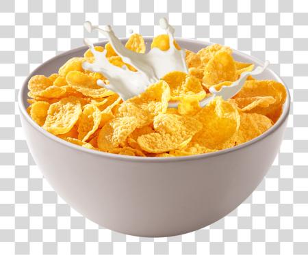 Download Corn Flakes Corn Flakes Bowl PNG file