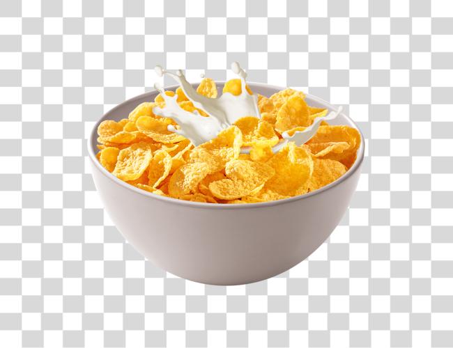 Download Corn Flakes Corn Flakes Bowl Clip Art