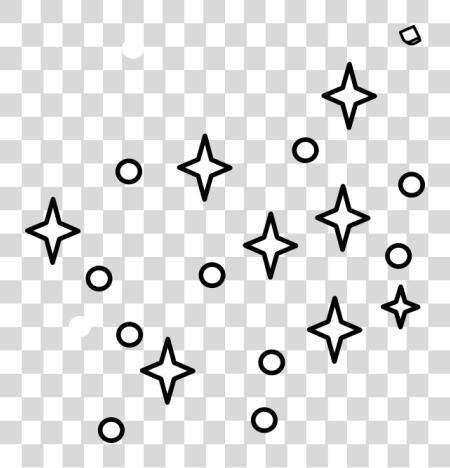 Download negro Stars Stars negro y blanco PNG file