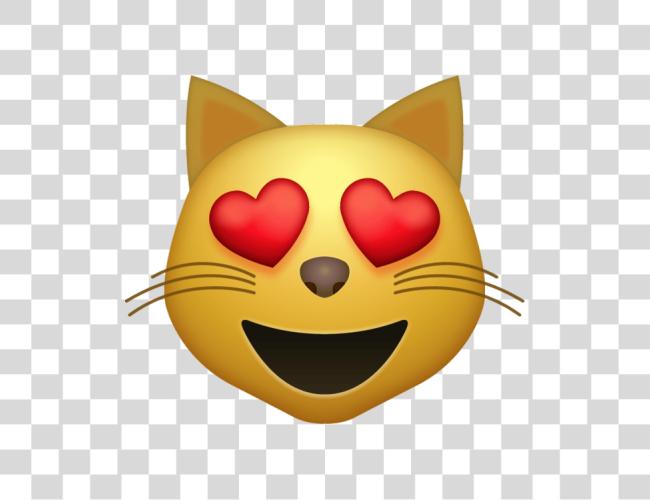 Download gato emoji Clip arte