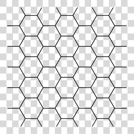 Download File Hexagons Svg Hexagon patrón PNG file