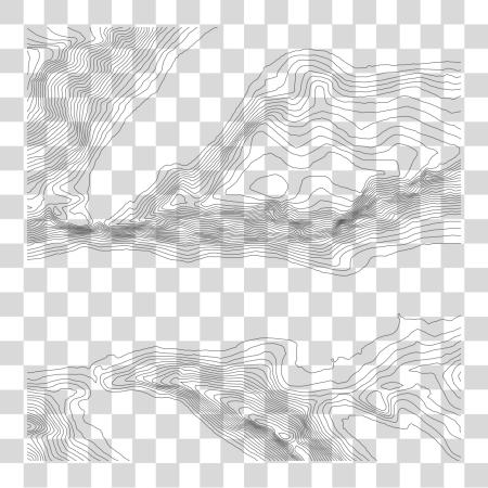 下载 Contour Lines 地图 Contour 線 Patterns PNG file