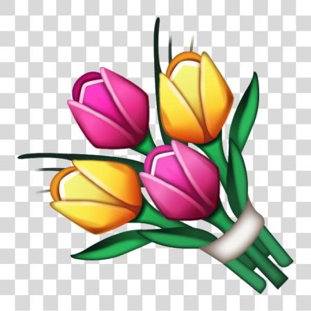 下载 Flowers 表情符号 苹果手机 PNG file