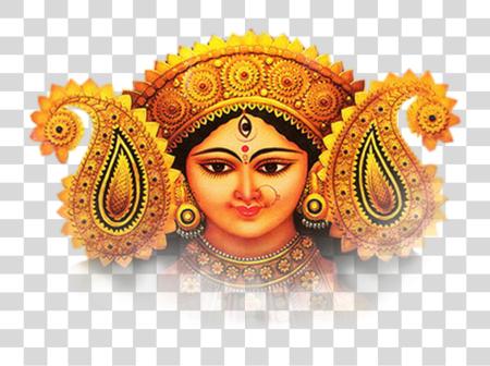 下载 10 Maa Durga 脸 Durga Maa PNG file