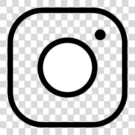 下载 Instagram Instagram Logo 黑色 PNG file