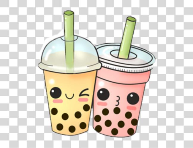 Download milktea bubbletea él/ella/ello es So encantador el burbuja té Boba leche té Clip arte