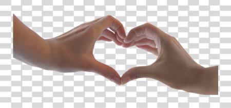 Download Heart With Hands Image Hands In A Heart PNG file