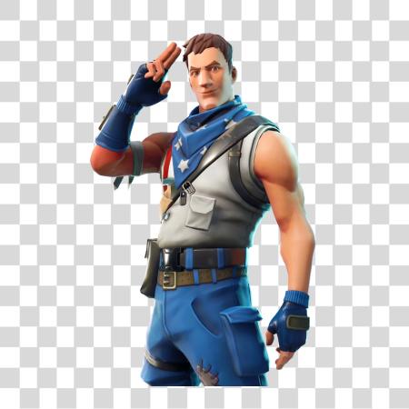 下载 Fortnite 角色 Fortnite 星 Spangled Trooper PNG file