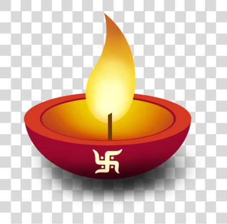 下载 快樂 Diwali Diya PNG file