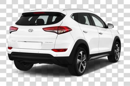 Download hyundai Tucson compañía coche Rear ángulo vista hyundai Tucson Rear PNG file