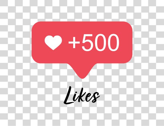 Download 500 Instagram Photo Likes 500 Likes Instagram Clip Art