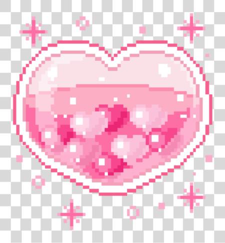 Download freetoedit lindo kawaii pixel pastel corazón Background Kawaii corazón PNG file