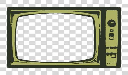 Download Tv Overlay Overlay Old Tv Frame PNG file