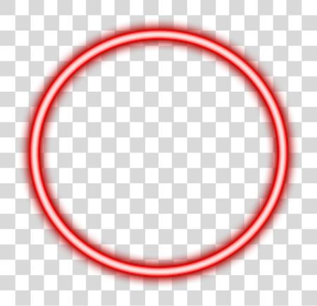 Download red neon circle border freetoedit Circle PNG file