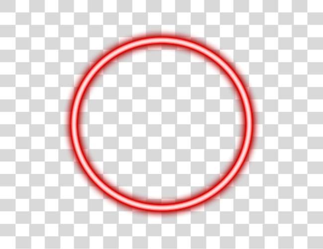 Download red neon circle border freetoedit Circle Clip Art