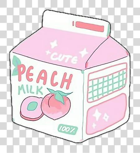 Download Aesthetic Cute Pastel Milk Peach Tumblr Aesthetic Peach PNG file