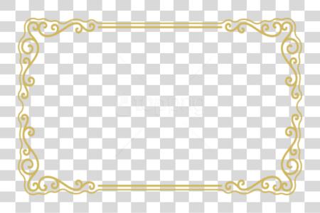 Download oro Border marco dorado marco Border PNG file