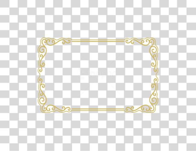 Download Gold Border Frame Golden Frame Border Clip Art