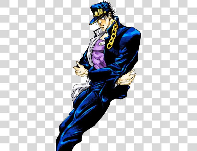 Download Jotaro Kujo Stardust Crusaders Jojos Bizarre Adventure Jotaro Kujo Manga Clip Art