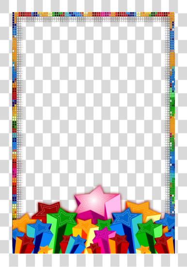 下载 4shared Borders 为了 纸 Borders 和 Frames Page Stars Frames 和 Borders PNG file