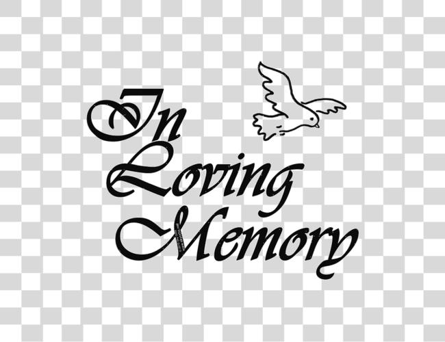 Download Inmemory en Loving Memory Clip arte