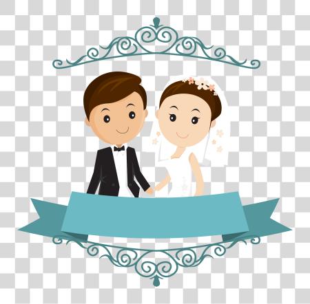 Download manos Marriage caricatura boda pareja PNG file