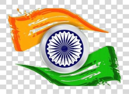 Download Indian bandera logotipo feliz Independence día 2018 PNG file