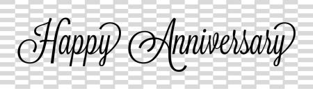 Download Happy Anniversary Aniversary Cards Wedding Aniversary Anniversary Black And White PNG file