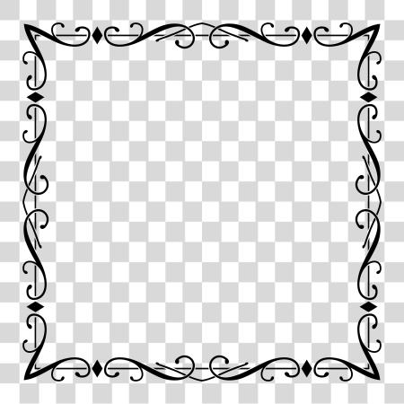 下载 Border Classy Fancy Border PNG file