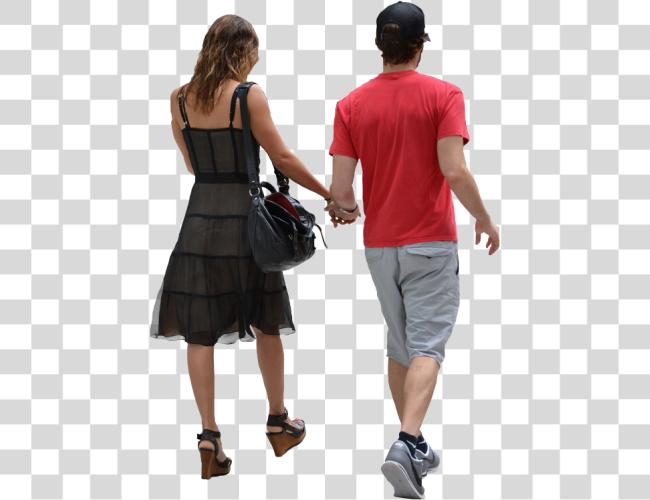 Download Back View Of Couple Walking Away People Walking Clip Art