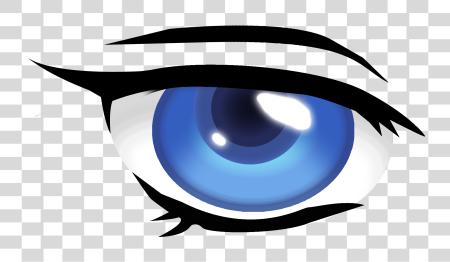 Download How a Get anime ojos azul anime ojos PNG file