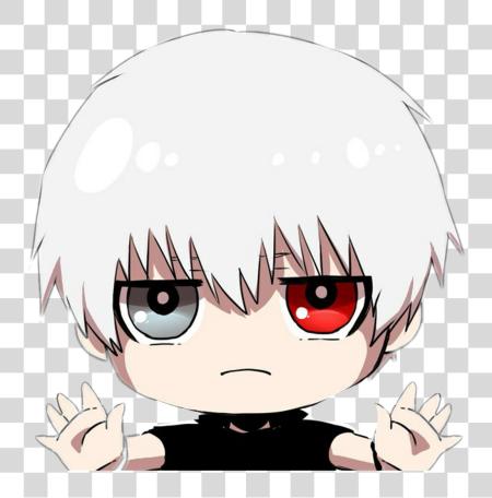 تحميل Kaneki Sticker Cute Chibi Kaneki Ken بي ان جي ملف