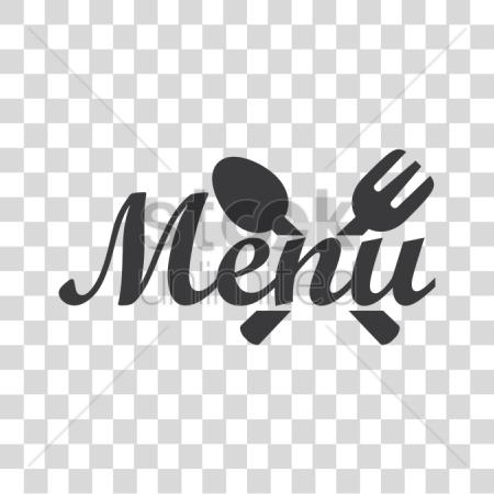 Download restaurante Menu logotipo icono gráfico logotipo Menu PNG file