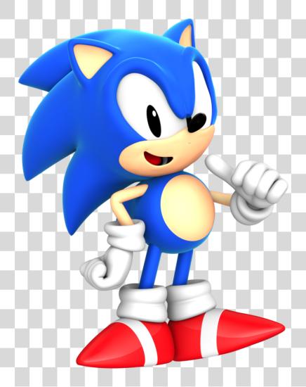 Download Classic Sonic Sonic The Hedgehog Mania PNG file