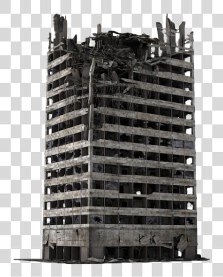 Download Ruins Photo Destroyed Building PNG file