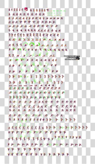 Download Zero Megaman Zero Sprites PNG file