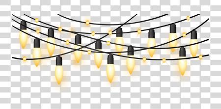 下载 Christmas Freeistmas Lights Border Christmas Lights PNG file