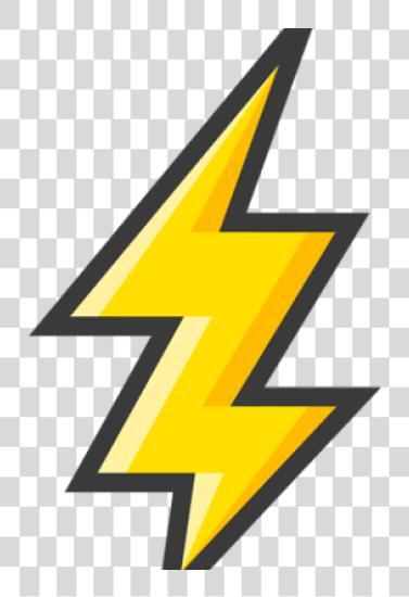 下载 Lightening Rayo Dibujos De Rayos PNG file