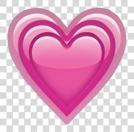 Download heart emoji pink iphone summer photography decoration PNG file